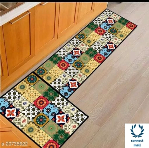 Unique Kitchen Mat 2Pcs 